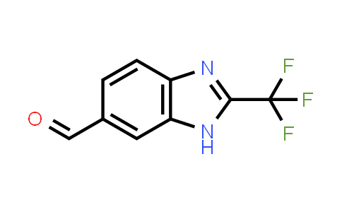 CAS No. 106429-45-2, 2-(Trifluoromethyl)-1H-benzo[d]imidazole-6-carbaldehyde