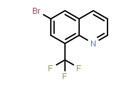 CAS No. 1065074-30-7, 6-Bromo-8-(trifluoromethyl)quinoline