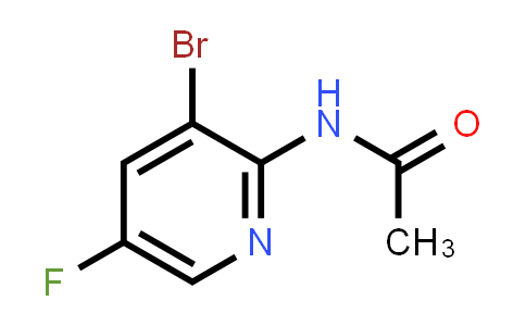 CAS No. 1065074-95-4, N-(3-Bromo-5-fluoropyridin-2-yl)acetamide