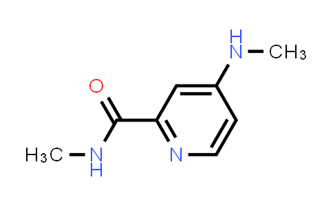 CAS No. 1065074-98-7, N-Methyl-4-(methylamino)picolinamide