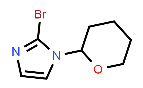 CAS No. 1065483-60-4, 2-Bromo-1-(tetrahydro-2H-pyran-2-yl)-1H-imidazole