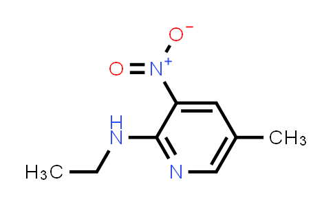 CAS No. 106690-40-8, N-Ethyl-5-methyl-3-nitropyridin-2-amine