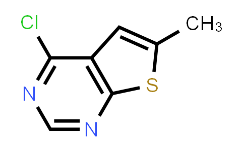 CAS No. 106691-21-8, 4-Chloro-6-methylthieno[2,3-d]pyrimidine