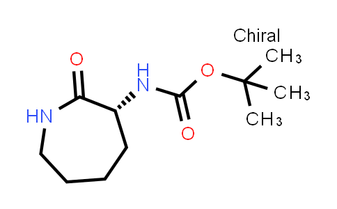 CAS No. 106691-72-9, tert-Butyl ((3R)-2-oxoazepan-3-yl)carbamate