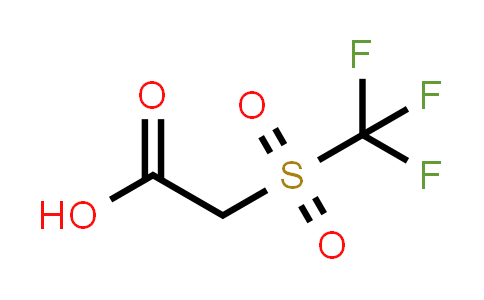 CAS No. 1067-00-1, 2-((Trifluoromethyl)sulfonyl)acetic acid