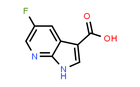 CAS No. 1067193-34-3, 5-Fluoro-1H-pyrrolo[2,3-b]pyridine-3-carboxylic acid