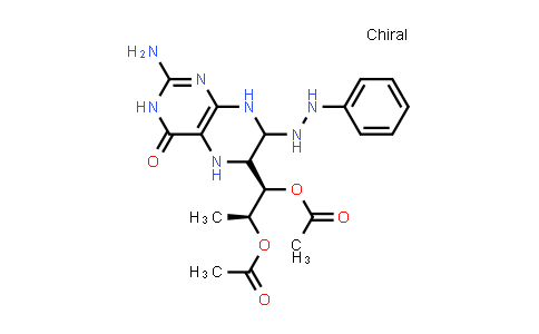 CAS No. 1067512-58-6, 2-Amino-6-[(1R,2S)-1,2-bis(acetyloxy)propyl]-5,6,7,8-tetrahydro-7-(2-phenylhydrazinyl)-4(3H)-pteridinone