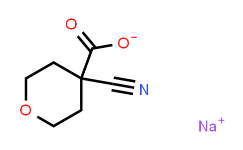 CAS No. 1067881-61-1, Sodium 4-cyanotetrahydro-2H-pyran-4-carboxylate
