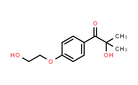 CAS No. 106797-53-9, 2-Hydroxy-1-(4-(2-hydroxyethoxy)phenyl)-2-methylpropan-1-one