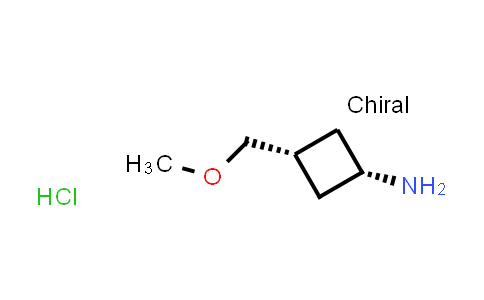 CAS No. 1068160-25-7, cis-3-(Methoxymethyl)cyclobutan-1-amine hydrochloride