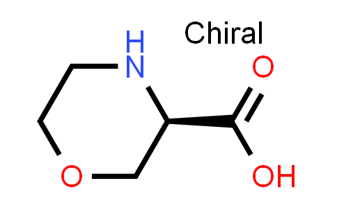 CAS No. 106825-81-4, (R)-Morpholine-3-carboxylic acid