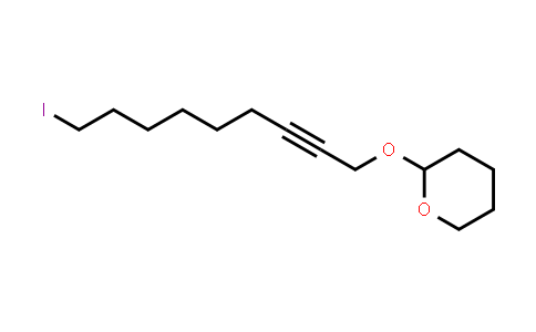 CAS No. 106853-43-4, 2-((9-Iodonon-2-yn-1-yl)oxy)tetrahydro-2H-pyran