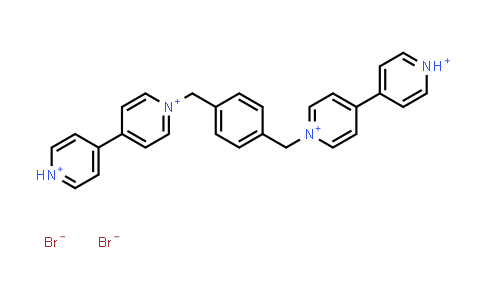 CAS No. 106867-97-4, 4,4'-Bipyridinium, 1,1''-[1,4-phenylenebis(methylene)]bis-, dibromide