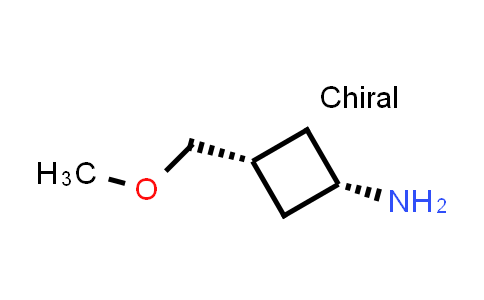 CAS No. 1068704-31-3, cis-3-(Methoxymethyl)cyclobutan-1-amine