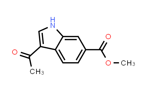 CAS No. 106896-61-1, Methyl 3-acetyl-1H-indole-6-carboxylate