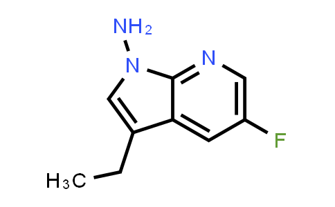 CAS No. 1068976-43-1, 1H-Pyrrolo[2,3-b]pyridin-1-amine, 3-ethyl-5-fluoro-