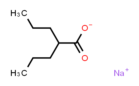 CAS No. 1069-66-5, Valproic acid (sodium salt)