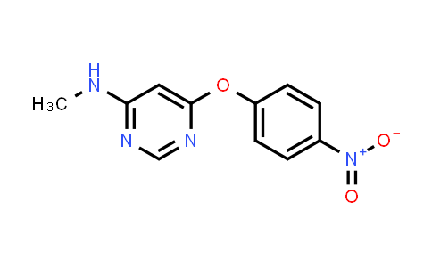 CAS No. 1069112-52-2, 4-Pyrimidinamine, N-methyl-6-(4-nitrophenoxy)-