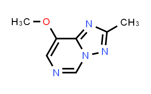 CAS No. 106921-55-5, 8-Methoxy-2-methyl-[1,2,4]triazolo[1,5-c]pyrimidine