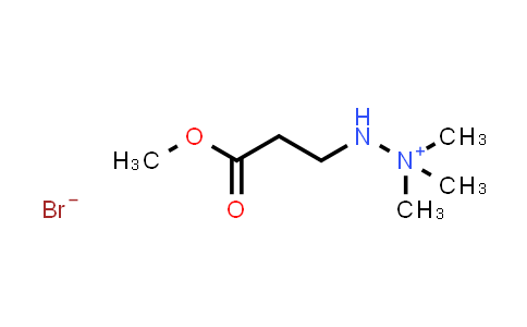 CAS No. 106966-25-0, 2-(3-Methoxy-3-oxopropyl)-1,1,1-trimethylhydrazinium bromide