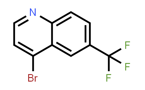 CAS No. 1070879-32-1, 4-Bromo-6-(trifluoromethyl)quinoline