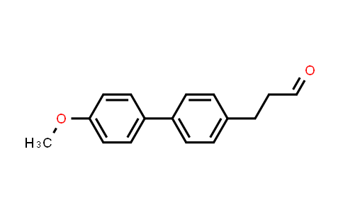 CAS No. 1071024-35-5, [1,1'-Biphenyl]-4-propanal, 4'-methoxy-