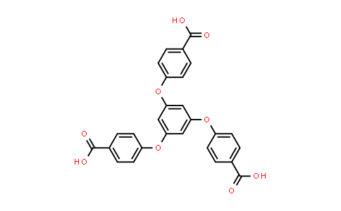 CAS No. 1071125-59-1, 4,4',4''-(Benzene-1,3,5-triyltris(oxy))tribenzoic acid