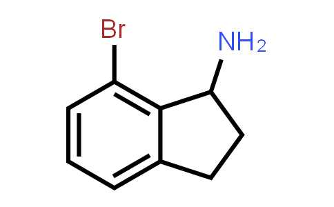 CAS No. 1071449-08-5, 7-Bromo-2,3-dihydro-1H-inden-1-amine