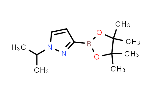 CAS No. 1071496-88-2, 1-Isopropyl-3-(4,4,5,5-tetramethyl-1,3,2-dioxaborolan-2-yl)-1H-pyrazole