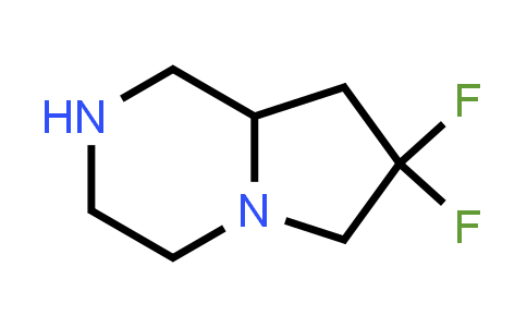 CAS No. 1071540-95-8, 7,7-Difluorooctahydropyrrolo[1,2-a]pyrazine