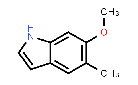CAS No. 1071973-95-9, 6-Methoxy-5-Methyl-1H-indole