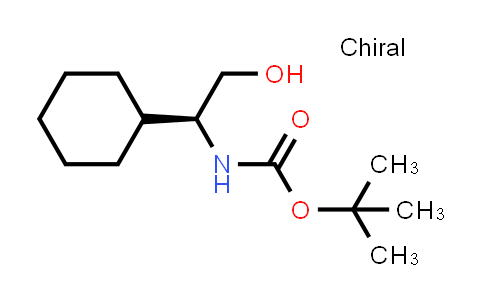 CAS No. 107202-39-1, (S)-tert-Butyl (1-cyclohexyl-2-hydroxyethyl)carbamate
