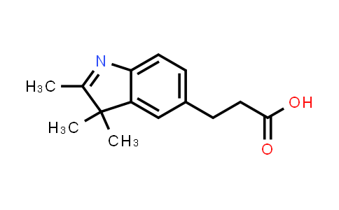 CAS No. 1072069-91-0, 3-(2,3,3-Trimethyl-3H-indol-5-yl)propanoic acid