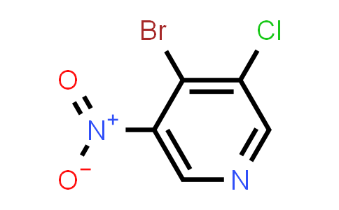 CAS No. 1072141-30-0, 4-Bromo-3-chloro-5-nitropyridine