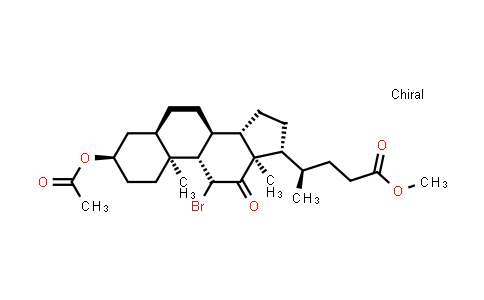 CAS No. 107242-23-9, (4R)-Methyl 4-((3R,5R,8S,9S,10S,13R,14S,17R)-3-acetoxy-11-bromo-10,13-dimethyl-12-oxohexadecahydro-1H-cyclopenta[a]phenanthren-17-yl)pentanoate