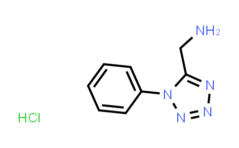 CAS No. 107269-65-8, C-(1-Phenyl-1H-tetrazol-5-yl)-methylamine hydrochloride