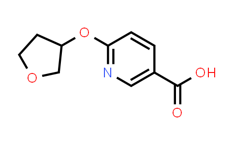 CAS No. 1072855-68-5, 6-((Tetrahydrofuran-3-yl)oxy)nicotinic acid