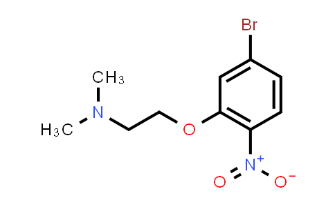 CAS No. 1072906-04-7, Ethanamine, 2-(5-bromo-2-nitrophenoxy)-N,N-dimethyl-