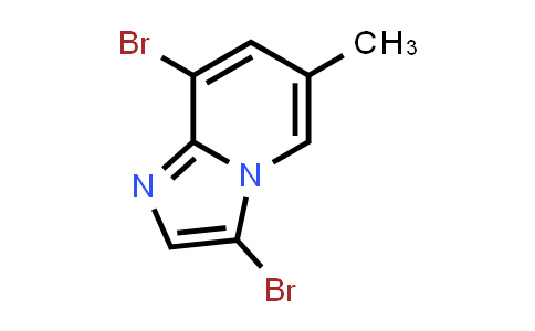 CAS No. 1072944-58-1, 3,8-Dibromo-6-methylimidazo[1,2-a]pyridine
