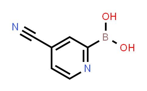 CAS No. 1072946-01-0, (4-Cyanopyridin-2-yl)boronic acid
