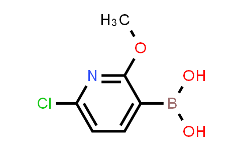 CAS No. 1072946-50-9, (6-Chloro-2-methoxypyridin-3-yl)boronic acid