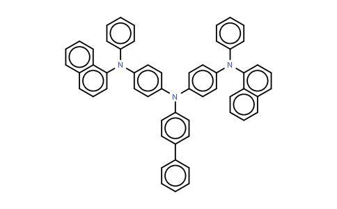 CAS No. 1073183-32-0, 4,4'-Bis[N-(1-naphthyl)-N-phenylamino]-4''-phenyltriphenylamine