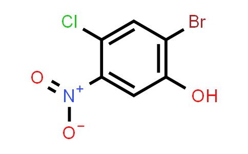CAS No. 1073437-11-2, 2-bromo-4-chloro-5-nitrophenol