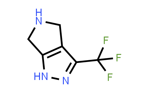 CAS No. 1073556-30-5, 3-(Trifluoromethyl)-1,4,5,6-tetrahydropyrrolo[3,4-c]pyrazole