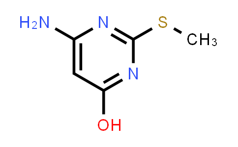 CAS No. 1074-41-5, 6-Amino-2-(methylthio)pyrimidin-4-ol