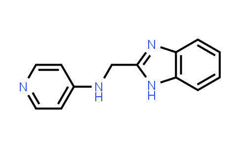 CAS No. 107430-17-1, 1H-Benzimidazole-2-methanamine, N-4-pyridinyl-