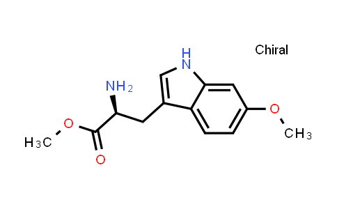 CAS No. 107447-04-1, (S)-methyl 2-amino-3-(6-methoxy-1H-indol-3-yl)propanoate