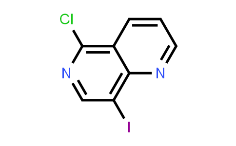 CAS No. 107484-69-5, 5-Chloro-8-iodo-1,6-naphthyridine