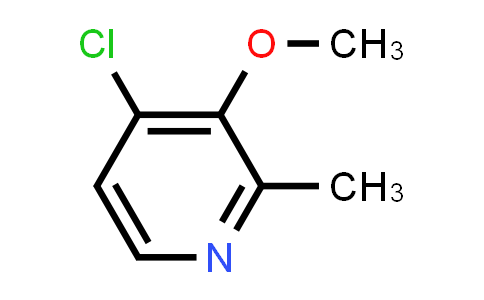 CAS No. 107512-34-5, 4-Chloro-3-methoxy-2-methylpyridine