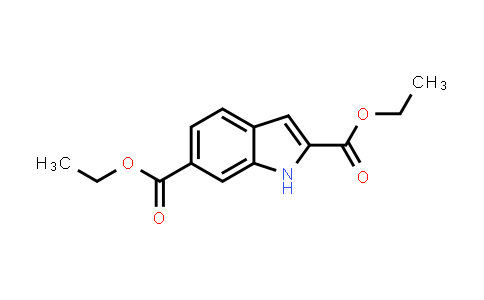 CAS No. 107516-75-6, Diethyl 1H-indole-2,6-dicarboxylate